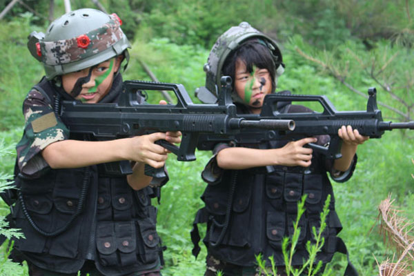 上海中小学生军训夏令营